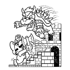 230x230 Top Free Printable Super Mario Coloring Pages Online