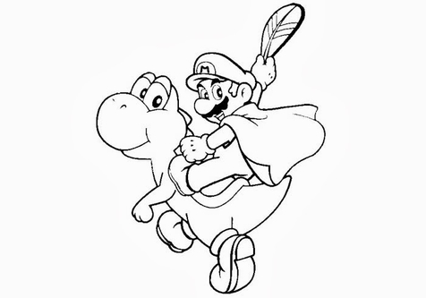 476x333 Koopa Troopa Coloring Pages Page Image Clipart Images