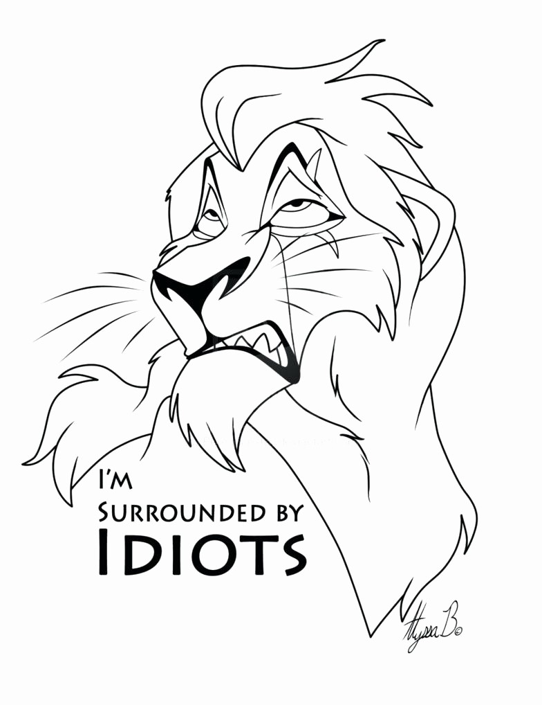 Kovu Coloring Pages