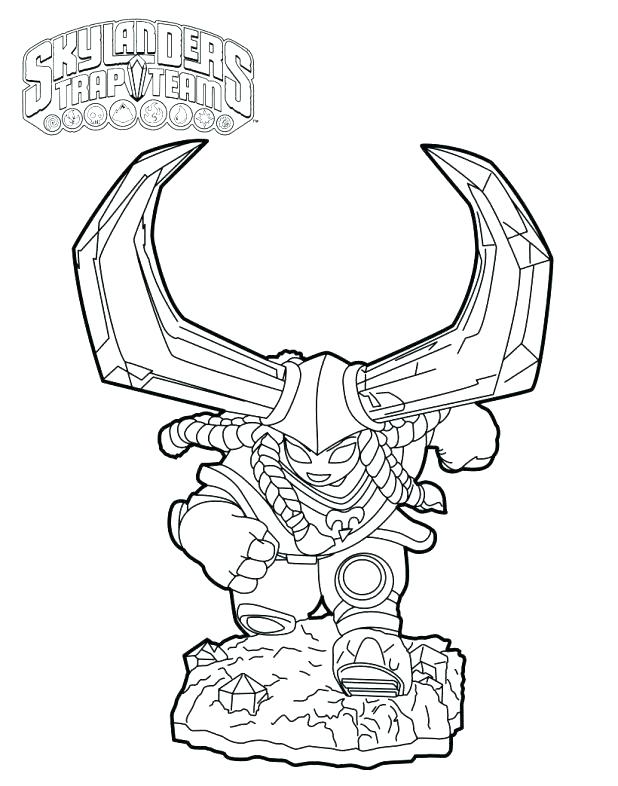 618x786 Skylanders Coloring Page Coloring Pages Color Pages Trap Team