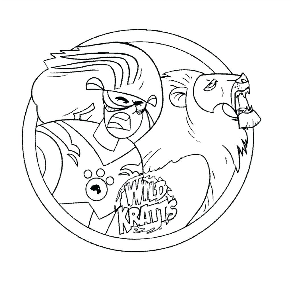 1023x991 Coloring Pages Wild Kratts Coloring Pages Ideal Wallpapers Kratt