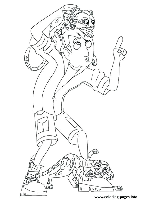 595x842 Kratt Brothers Coloring Pages Wild Coloring Pages Wild Coloring