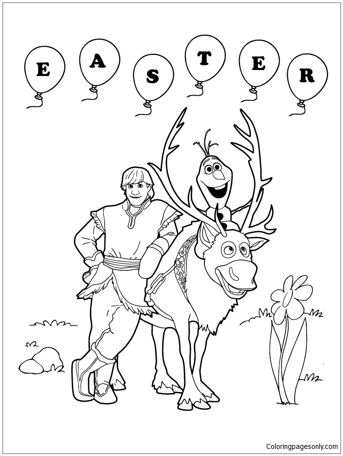 683x906 Frozen Coloring Pages