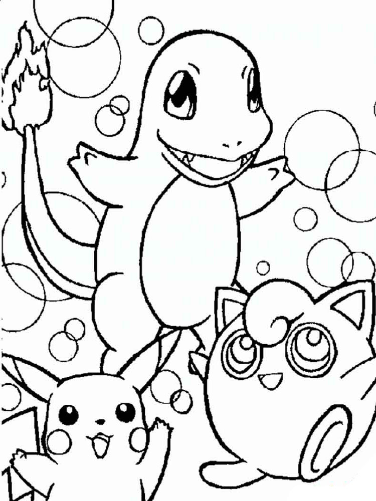 750x1000 Free Printable Pokemon Coloring Pages