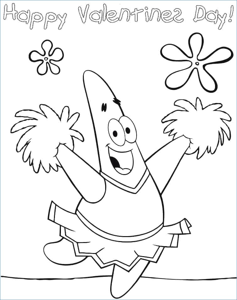 755x958 Pearl Spongebob Squarepants Coloring Page