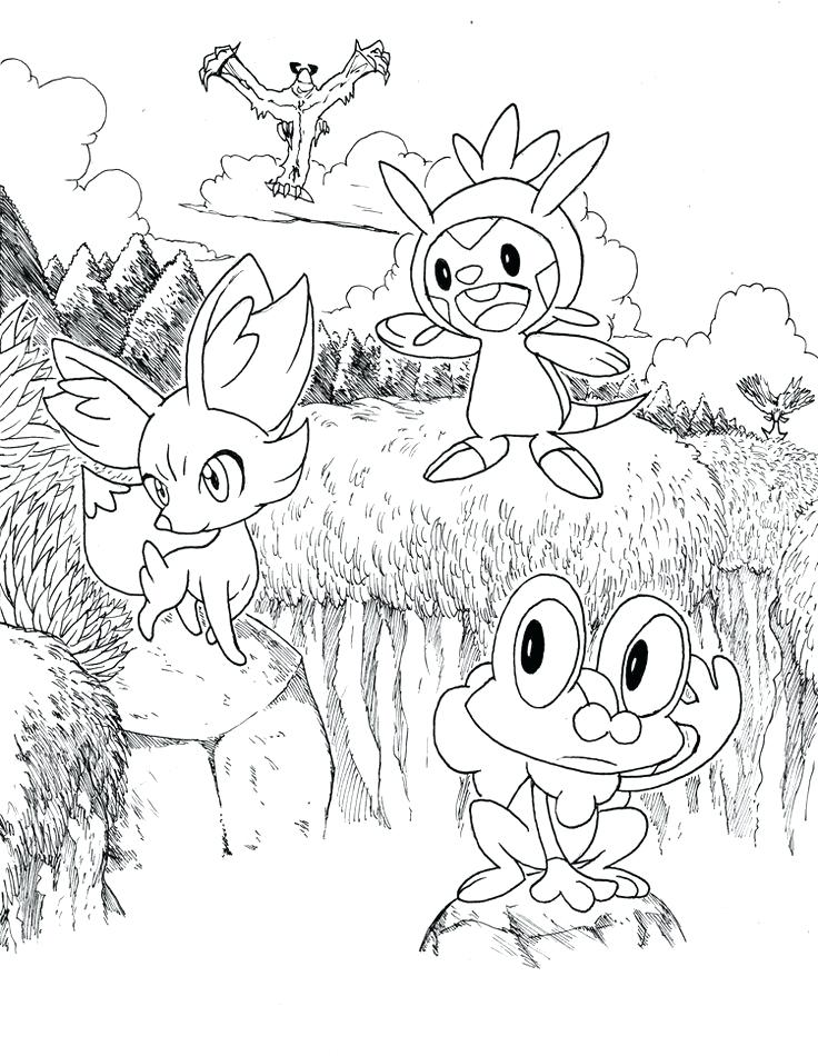 736x950 Pokemon Xy Coloring Pages Fabulous Pokemon Xy Coloring Pages