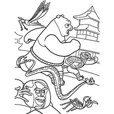 230x230 Top Free Printable Kung Fu Panda Coloring Pages Online