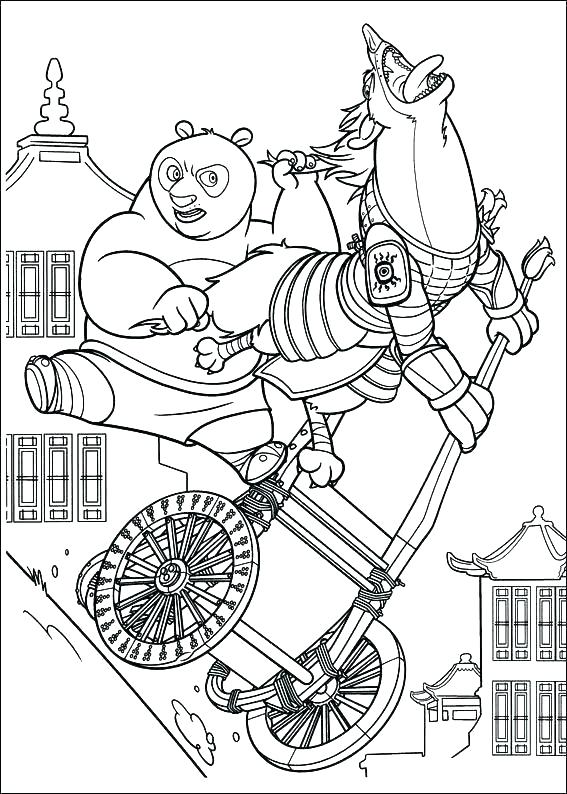 567x794 Kung Fu Panda Coloring Pages Panda Coloring Page Panda Coloring