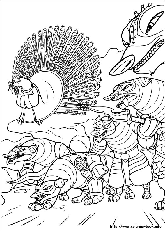 567x794 Kung Fu Panda Coloring Pages On Coloring