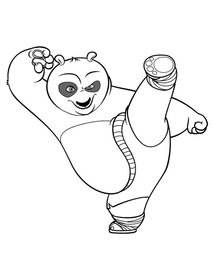 700x902 Print Able Kung Fu Panda Coloring Pages
