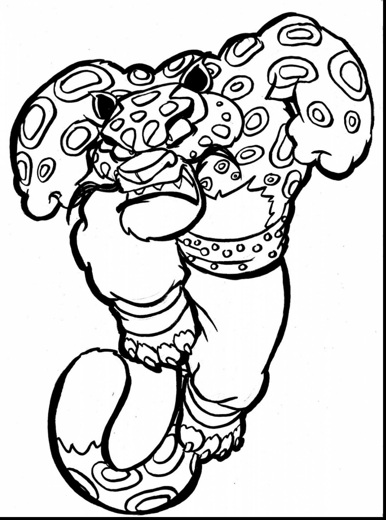 1307x1760 Master Tigress From Kung Fu Panda Coloring Pages For Kids Fresh