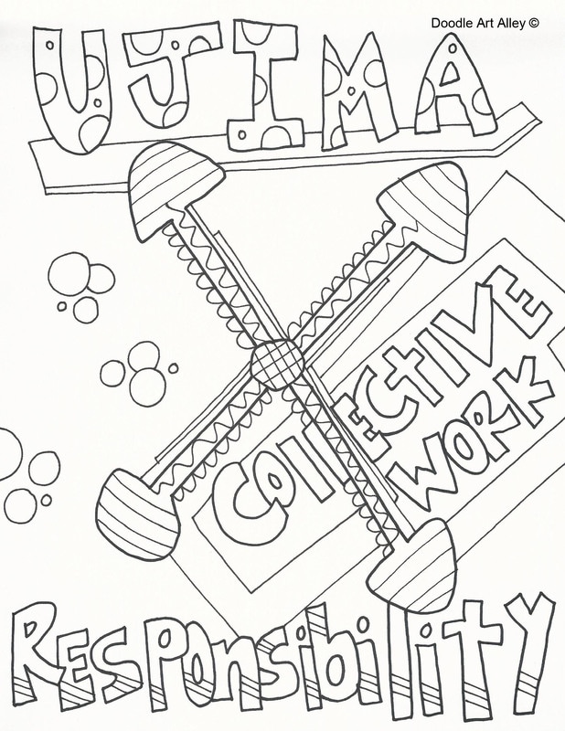 618x800 Kwanzaa Coloring Pages