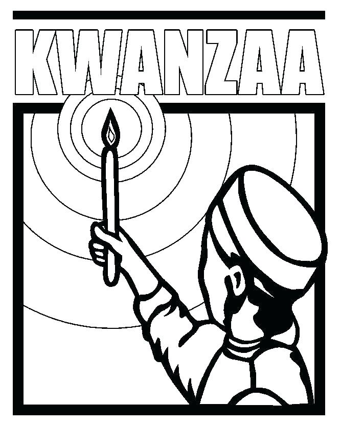 667x831 Kwanzaa Coloring Sheets