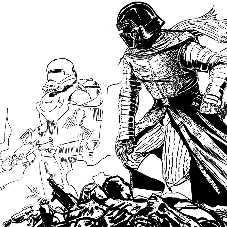 894x894 Kylo Ren Lego Coloring Pages F