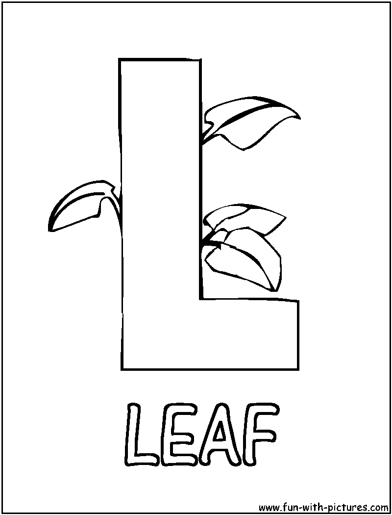 800x1050 Letter L Coloring Pages