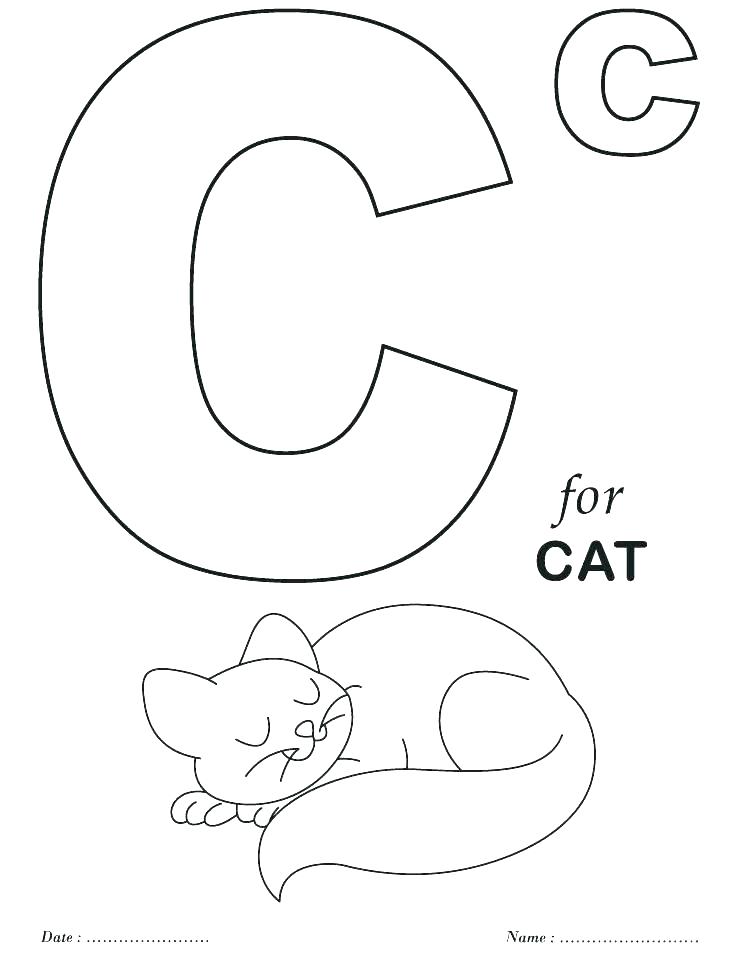 738x954 Letter J Coloring Pages Preschool