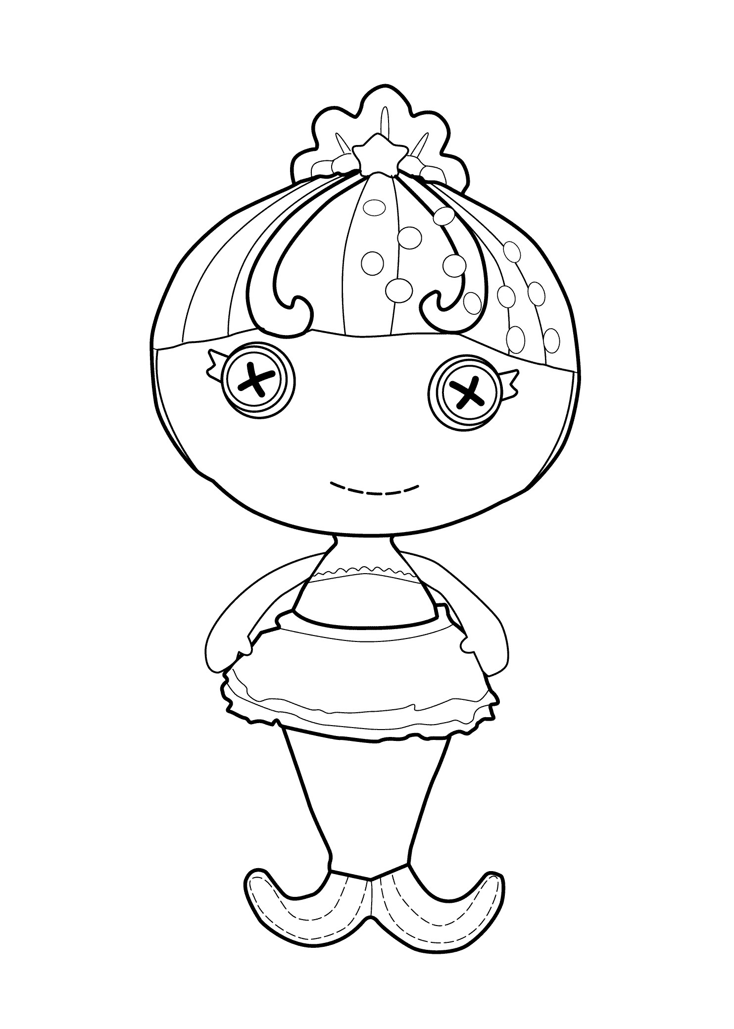 1483x2079 Luxury Coloring Pages Lalaloopsy