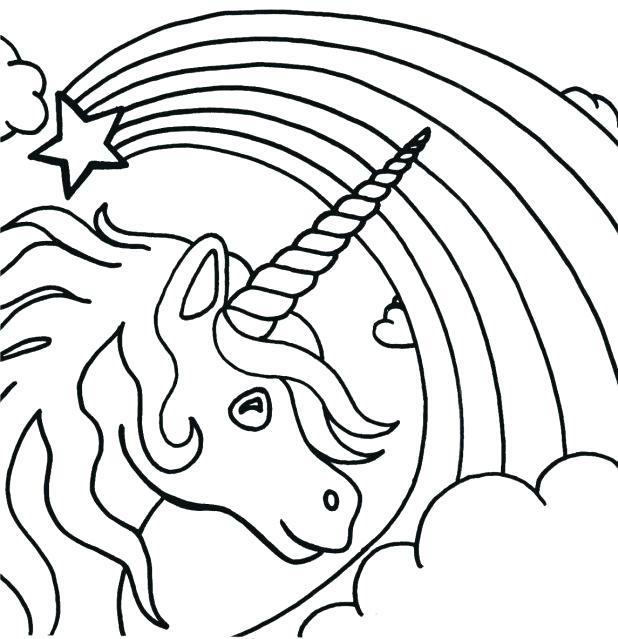 618x639 La Befana Coloring Page Free Printable Unicorn Coloring Pages