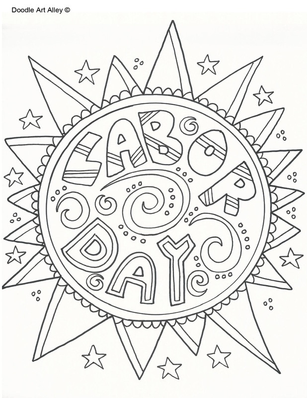 618x800 Labor Day Coloring Pages