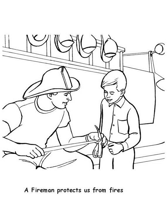 570x698 Labor Day Coloring Pages