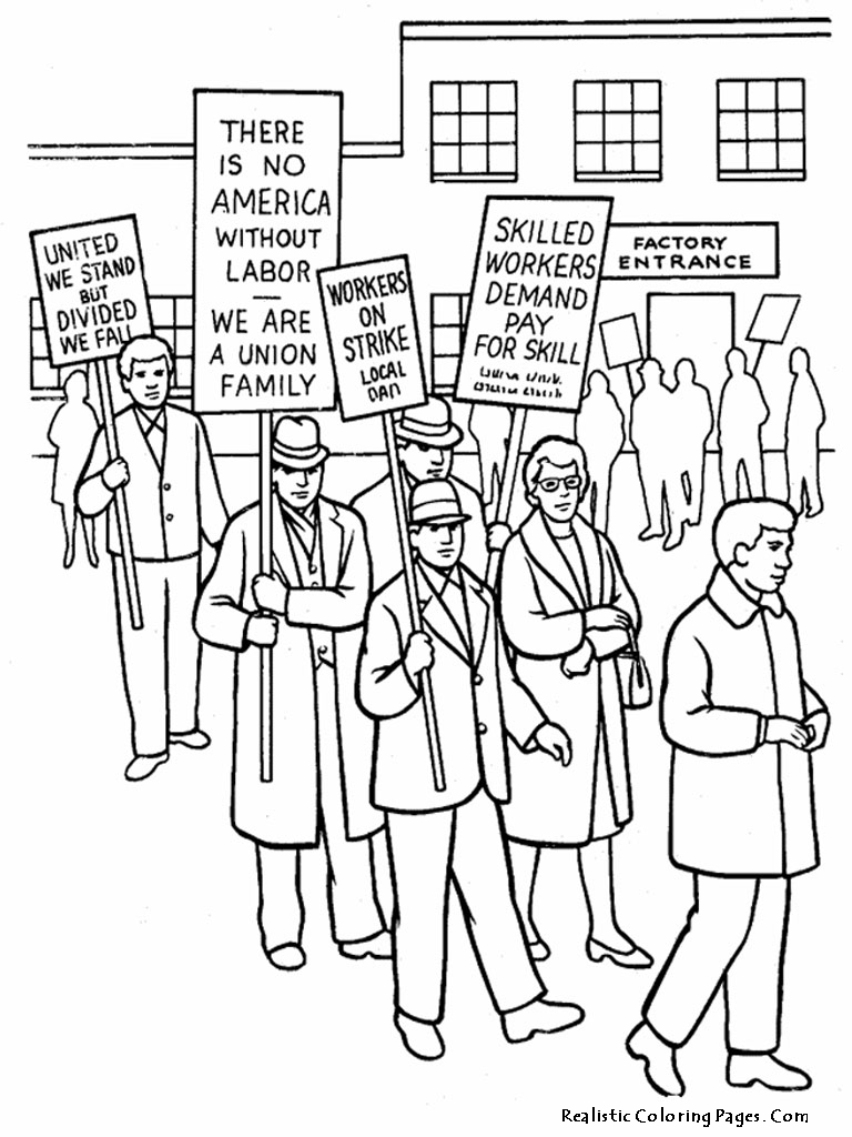 768x1024 Happy Celebrations Labor Day Coloring Pages