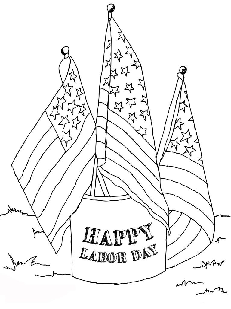 768x1024 Labor Day Coloring Pages Popular Labor Day Coloring Pages Free