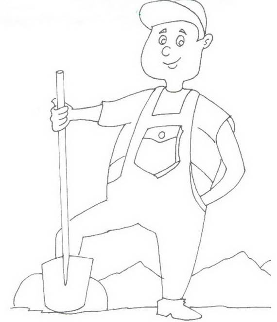 570x662 Free Printable Labor Day Coloring Page Sheets For Kids