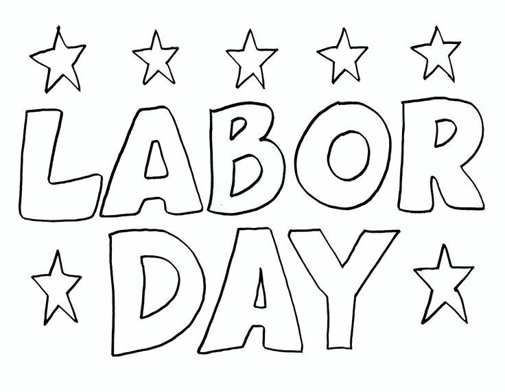 736x571 Free Printable Labor Day Coloring Pages Best Images On Color