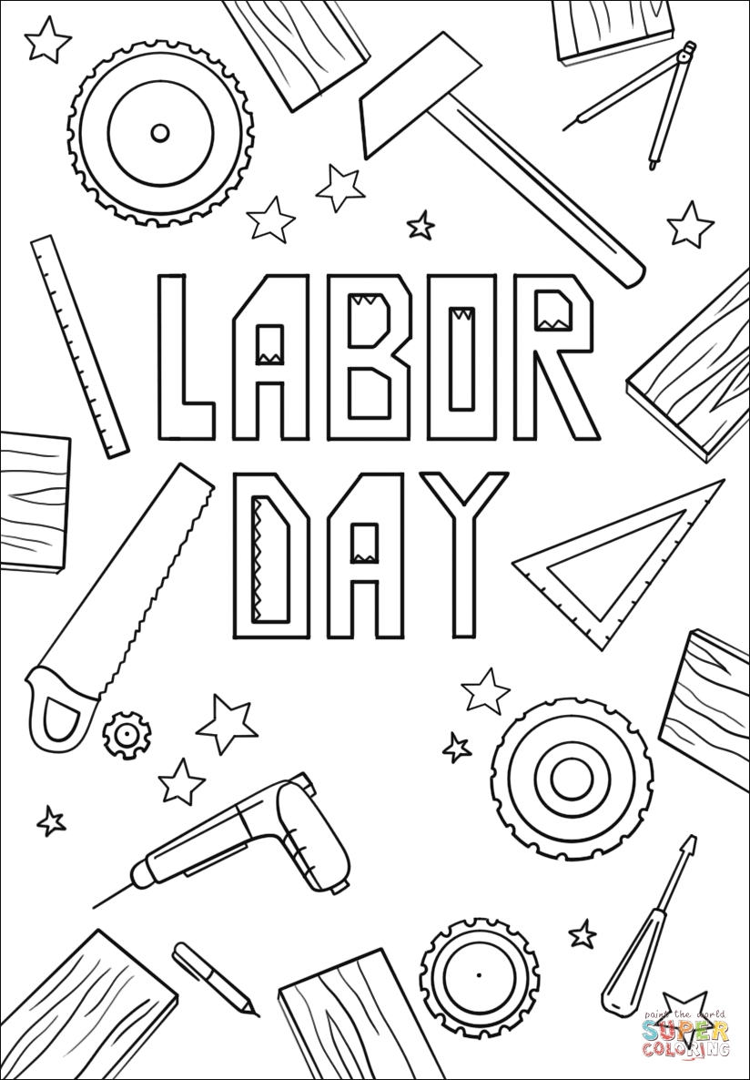 824x1186 Fresh Labor Day Coloring Pages Design Free Coloring Pages