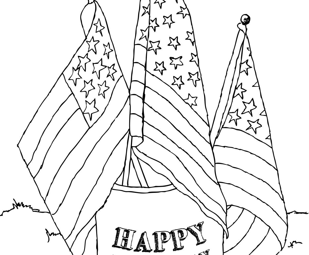 1275x1050 Labor Day Coloring Pages For Kids Free Printable Happy Adults