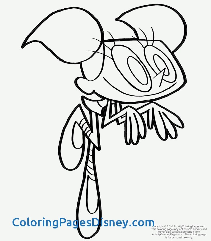 709x808 Dexter's Laboratory Coloring Pages Inspirational Dexters Lab