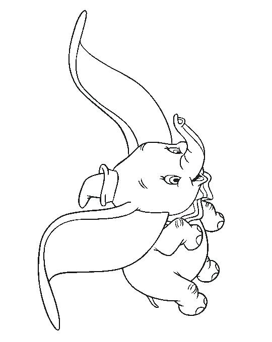 540x680 Laboratory Coloring Page Pigs Coloring Page A Dumbo Coloring Page