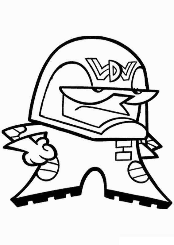 567x794 Dexter's Laboratory Coloring Pages