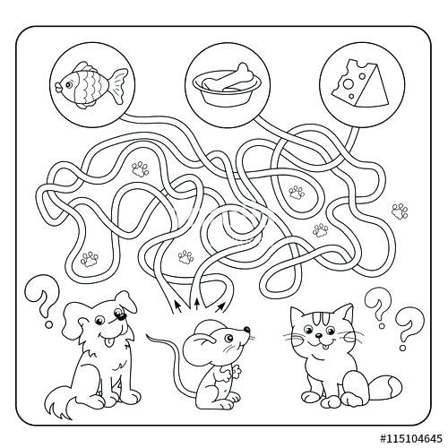 500x500 Labyrinth Coloring Pages Food Coloring Book Plus Pictures