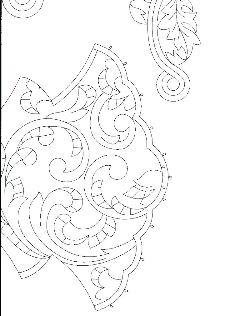 736x1011 Pine Green Coloring Page All Blank And Waiting For You