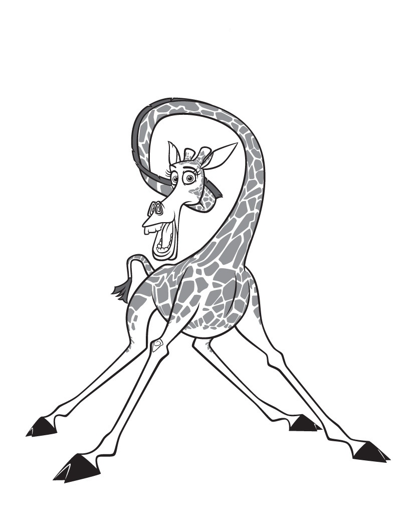 820x1061 Free Printable Giraffe Coloring Pages For Kids