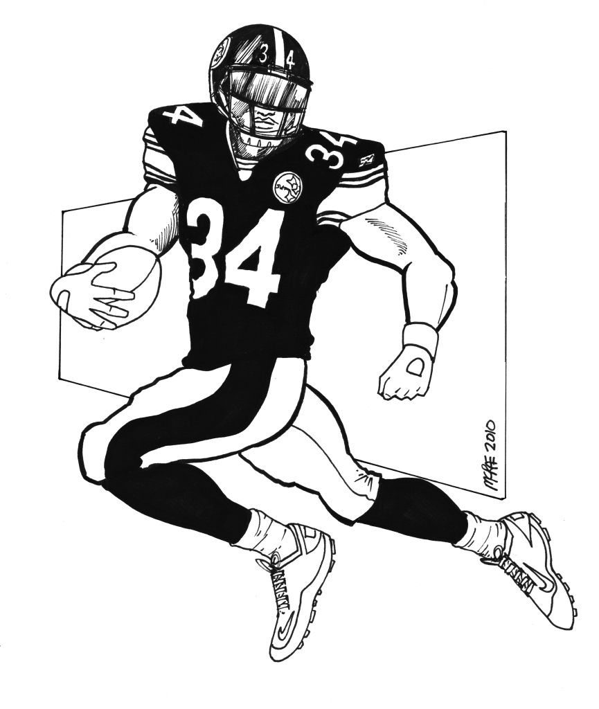 865x1024 Free Steelers Coloring Pages For Skybachers Nfl Steeler Printable