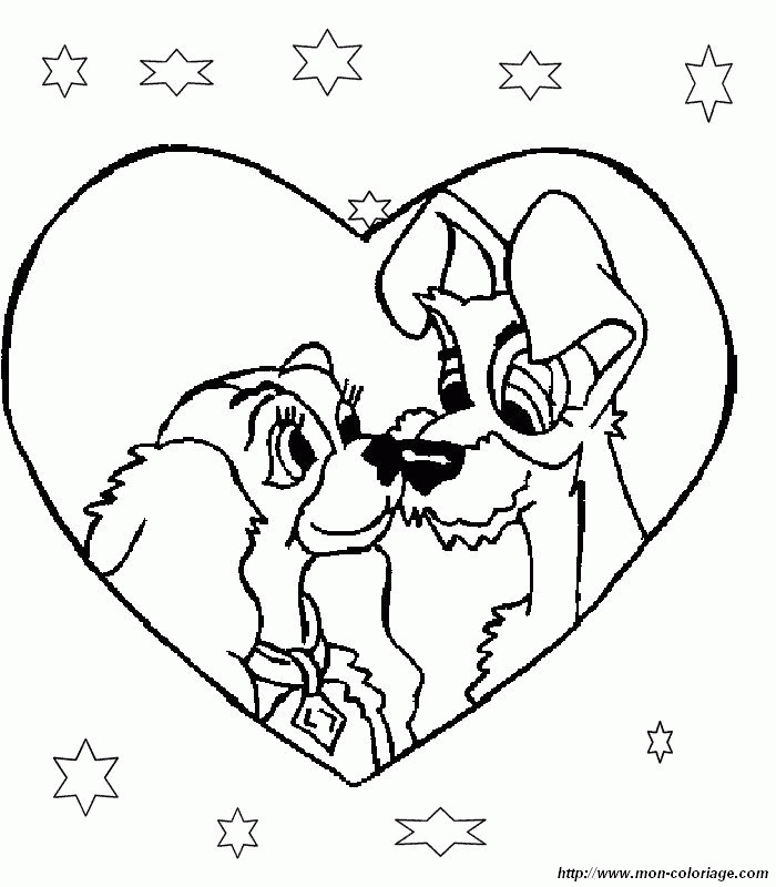 700x800 Lady And The Tramp Coloring Pages Collections Free Coloring