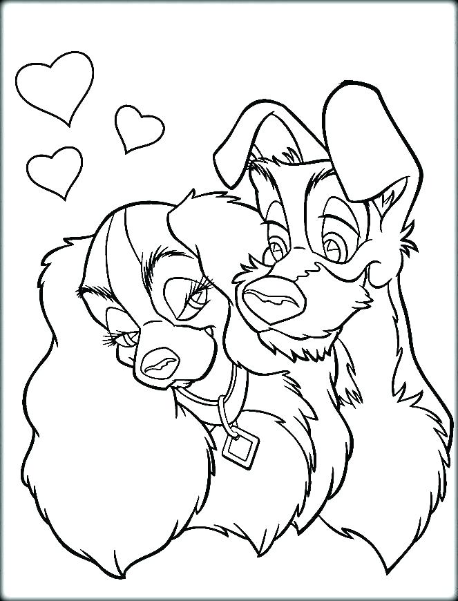 663x870 Lady And The Tramp Coloring Pages Lady And The Tramp Coloring Book