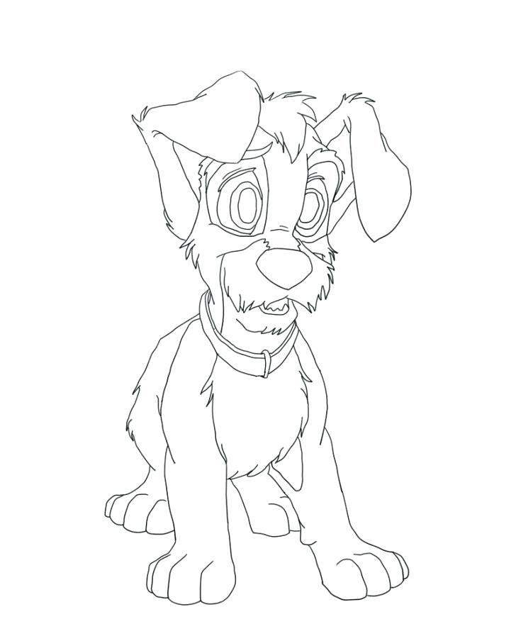 728x904 Lady And The Tramp Coloring Page S Lady Tramp Coloring Pages