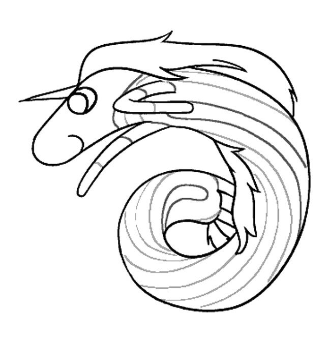 647x671 Adventure Time Lady Raincorn Coloring Pages