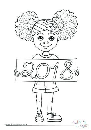 320x453 Old Lady Coloring Page