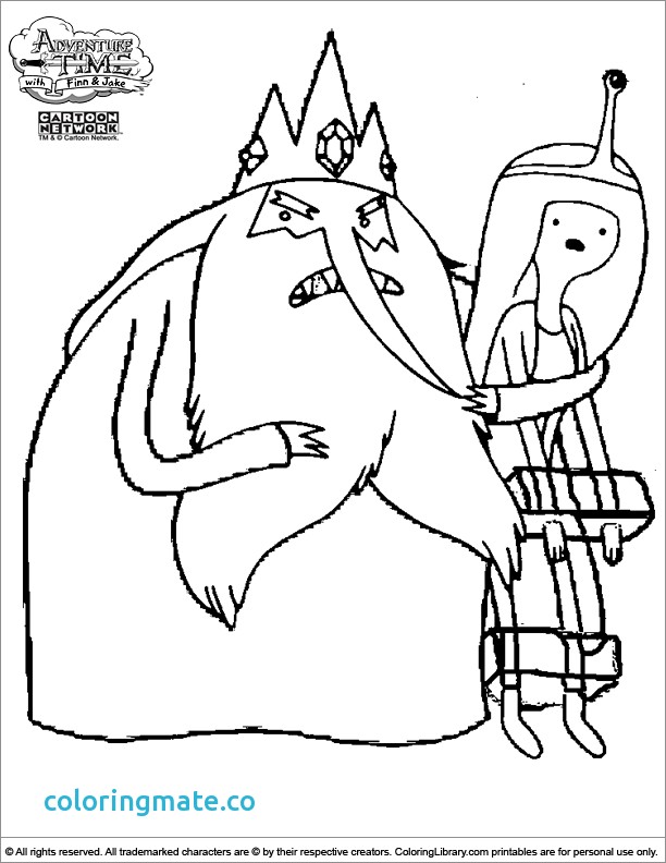 612x792 Adventure Time Coloring Pages Lovely Lady Rainicorn Adventure Time