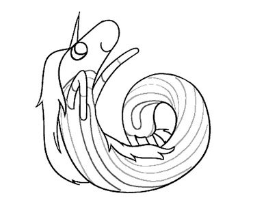 370x308 Lady Rainicorn Coloring Page