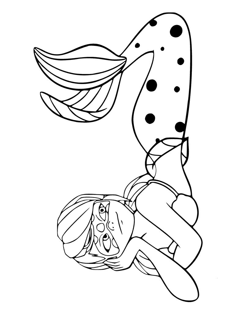 768x1024 Kids N Coloring Pages Of Miraculous Tales Of Ladybug