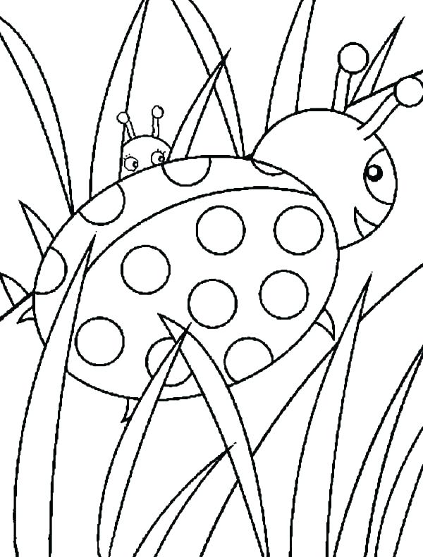 Ladybug Coloring Pages For Kids at GetDrawings | Free download