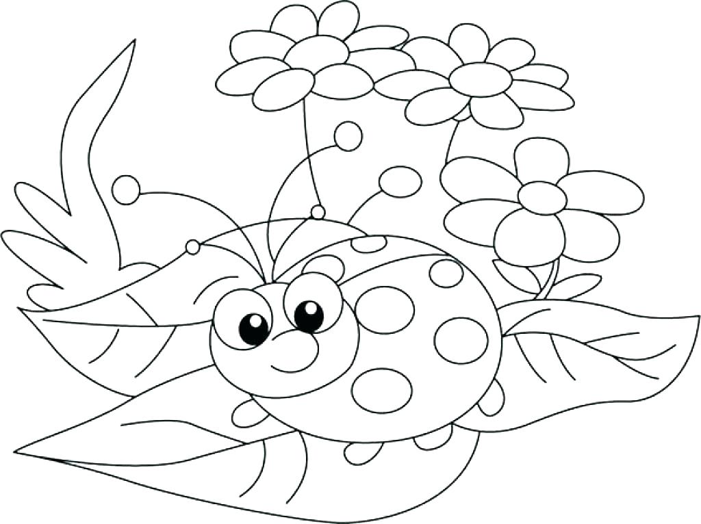 1024x766 Lady Bug Coloring Able Ladybug Coloring Pages To Print