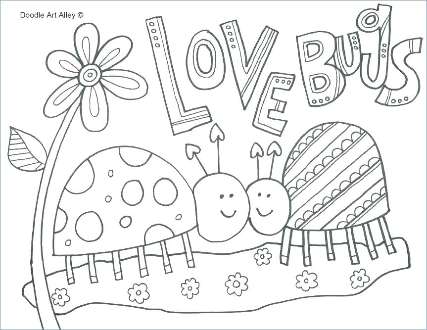 863x667 Disney Coloring Pages For Girls Bug Coloring Pages Coolest Bug