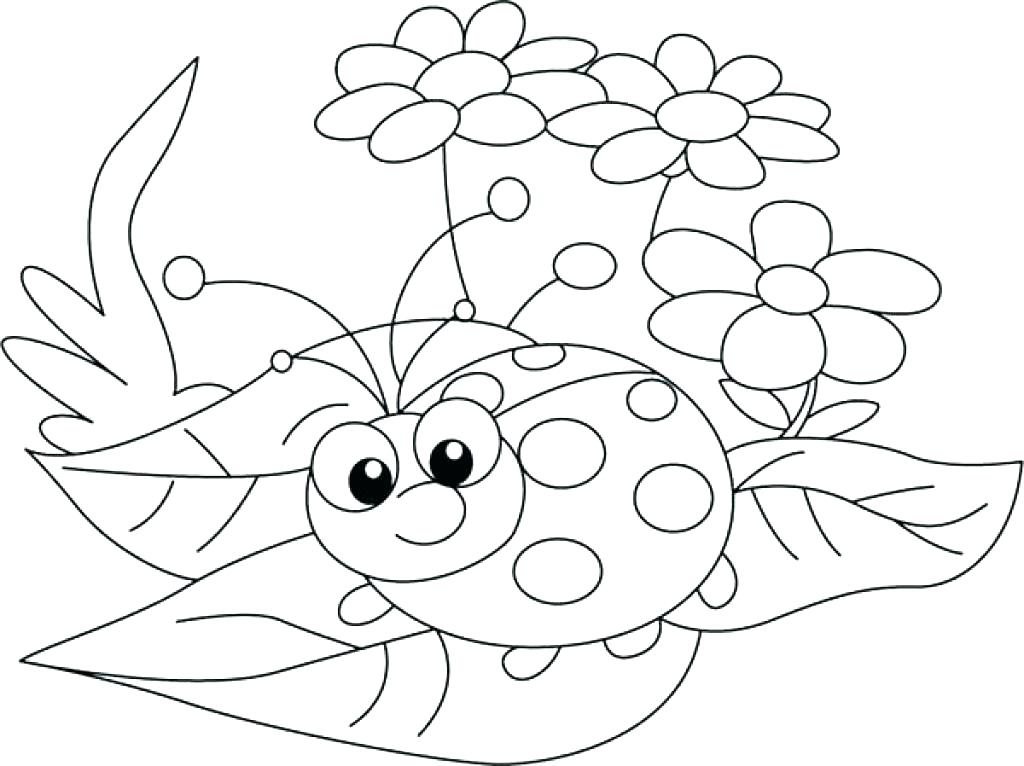 1024x766 Lady Bug Coloring Pages Ladybug Girl Coloring Sheets