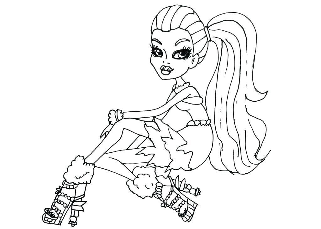 1024x732 Monster High Printables Coloring Pages Lagoona Blue Coloring Pages